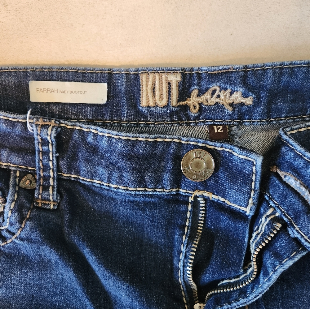 Kut from the Kloth Farrah Bootcut Jeans - Picture 2 of 3